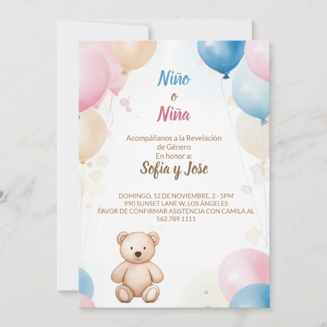 Invitación (Anverso)