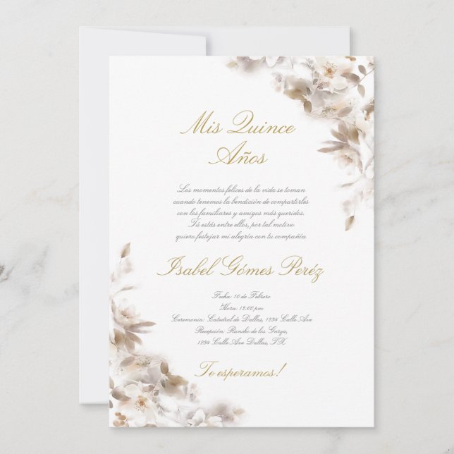 Invitación (Anverso)