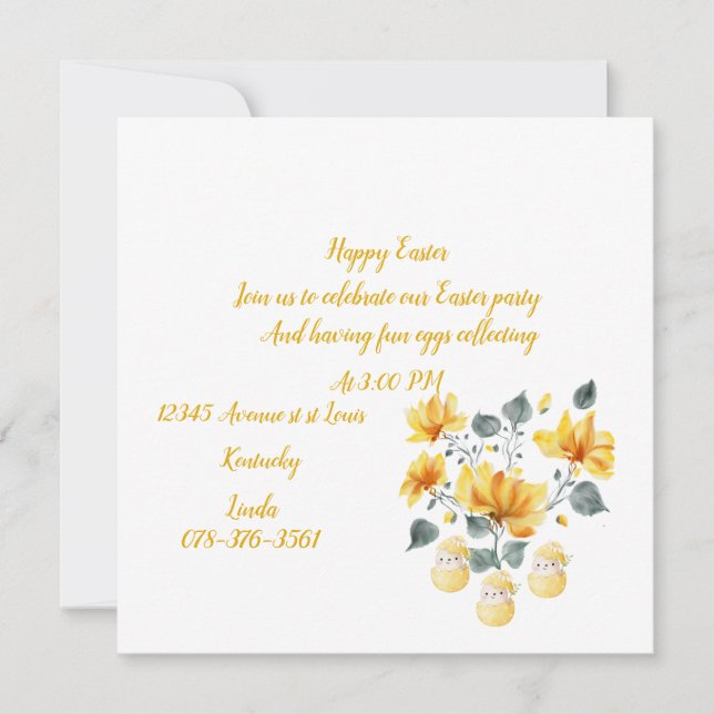 Invitación (Anverso)