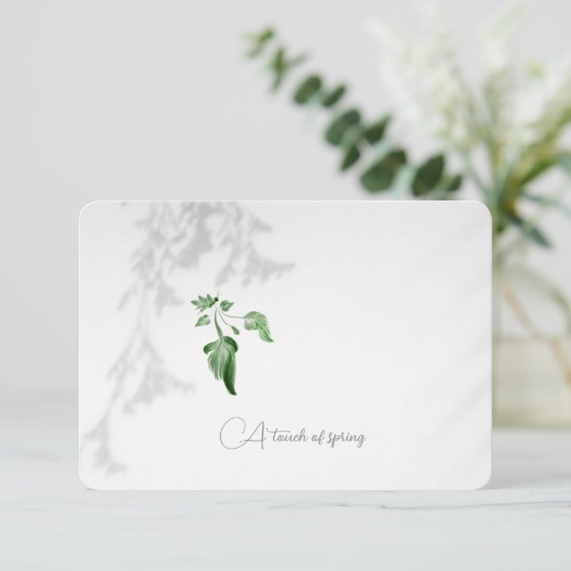 Invitación (Anverso de pie)