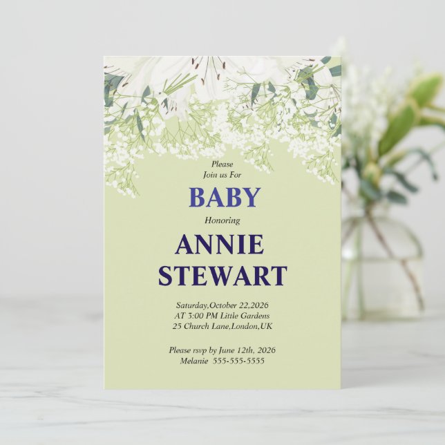 Invitación (Anverso de pie)