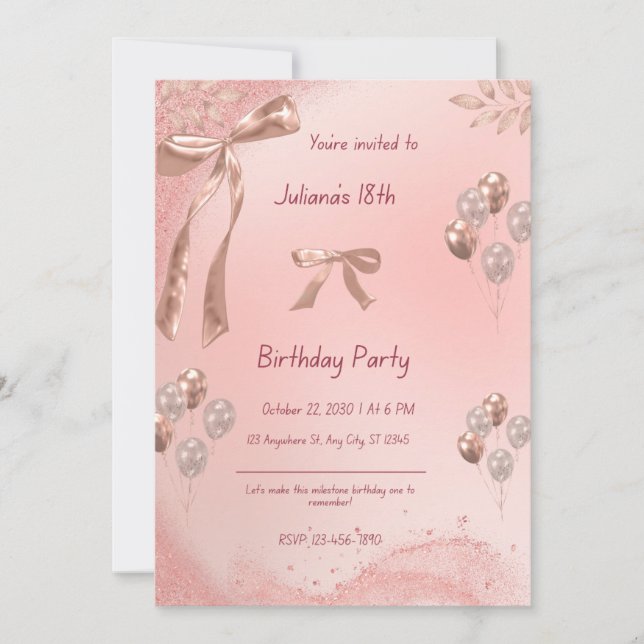 Invitación (Anverso)