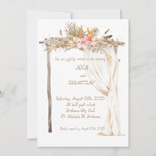 Invitación (Anverso)