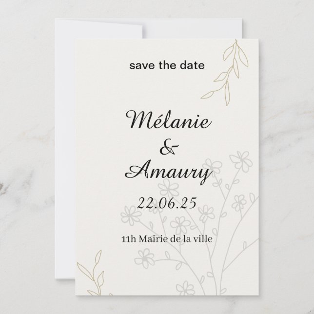 invitación (Anverso)
