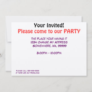 Invitación