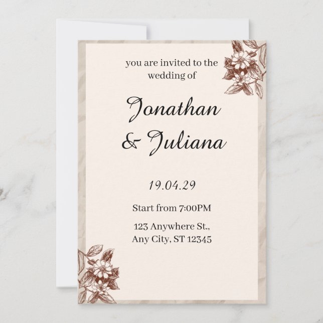 Invitación (Anverso)