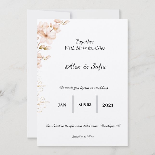 Invitación (Anverso)