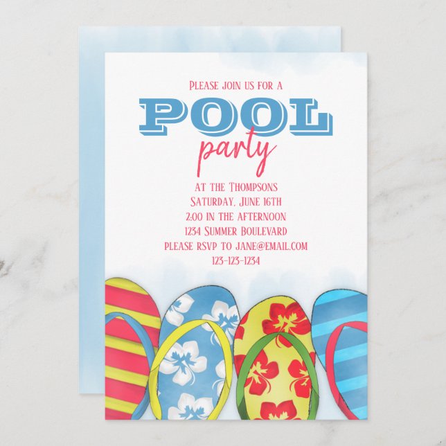 Invitación (Anverso / Reverso)