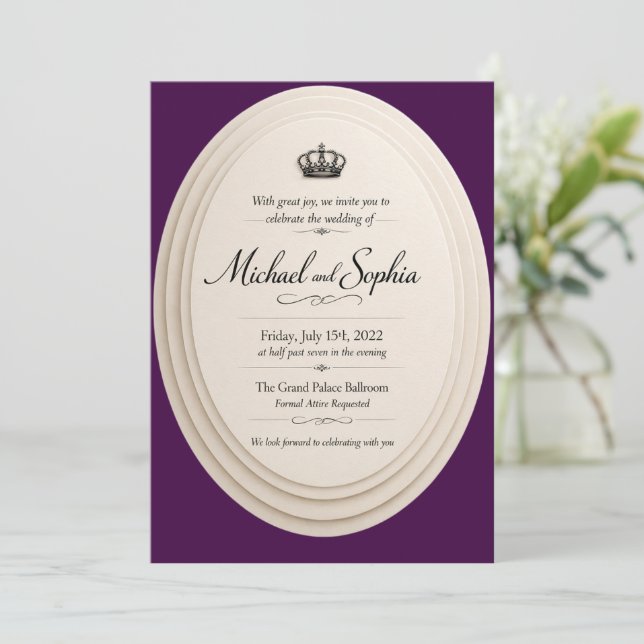 Invitación (Anverso de pie)
