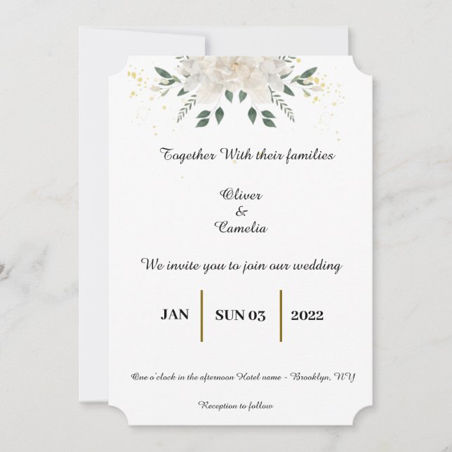 Invitación (Anverso)