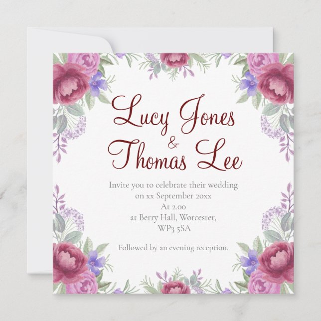 Invitación (Anverso)