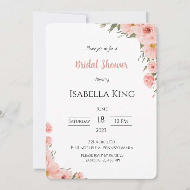 Invitación (Anverso)