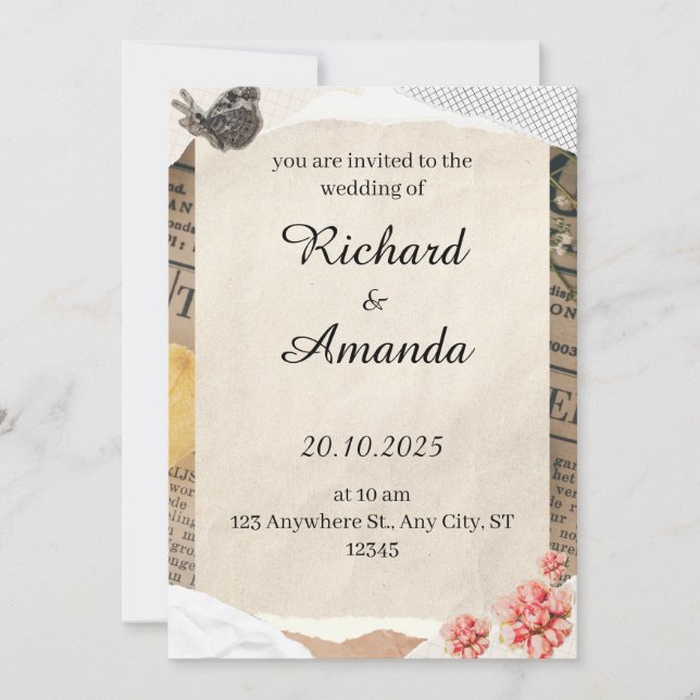 invitación (Anverso)