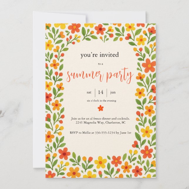 Invitación (Anverso)