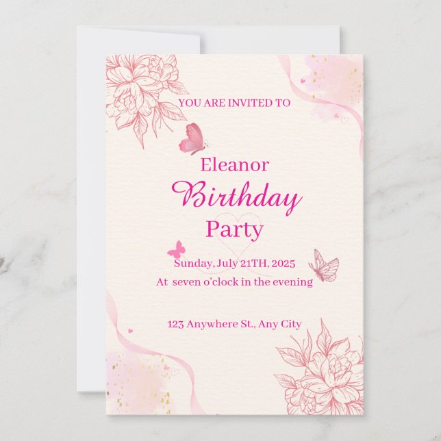 invitación (Anverso)