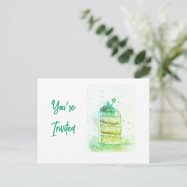 Invitación (Anverso de pie)