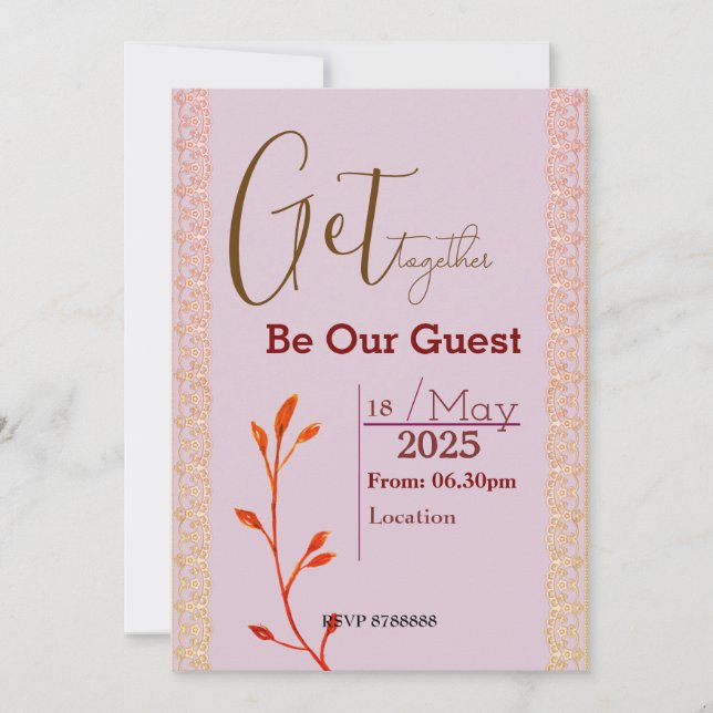 Invitación (Anverso)