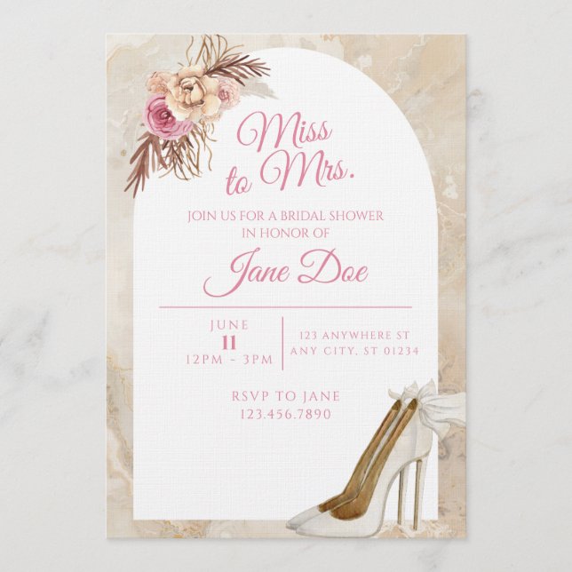 Invitación (Anverso)