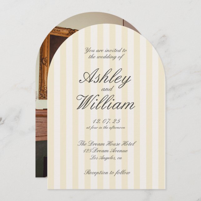 Invitación (Anverso / Reverso)