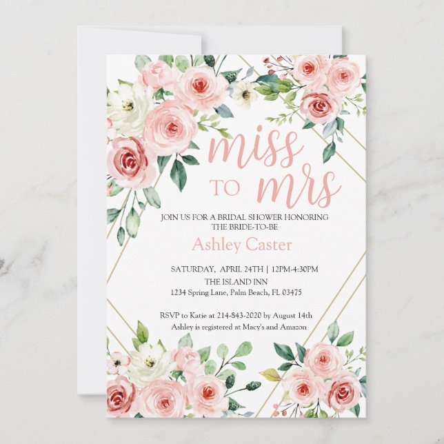 Invitación (Anverso)