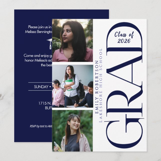 Invitación (Anverso / Reverso)