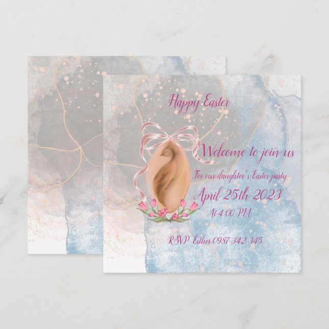 Invitación (Anverso / Reverso)