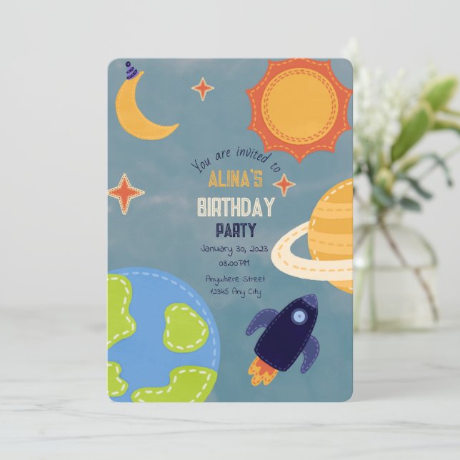 Invitación (Anverso de pie)