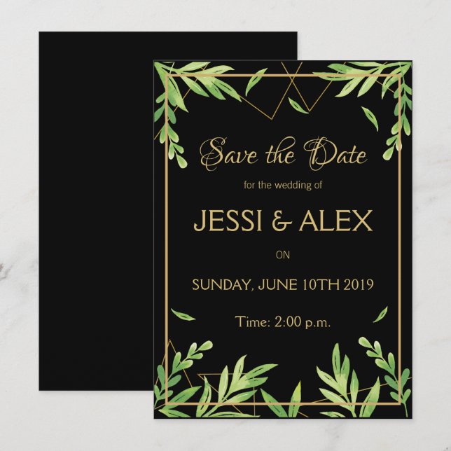 Invitación (Anverso / Reverso)