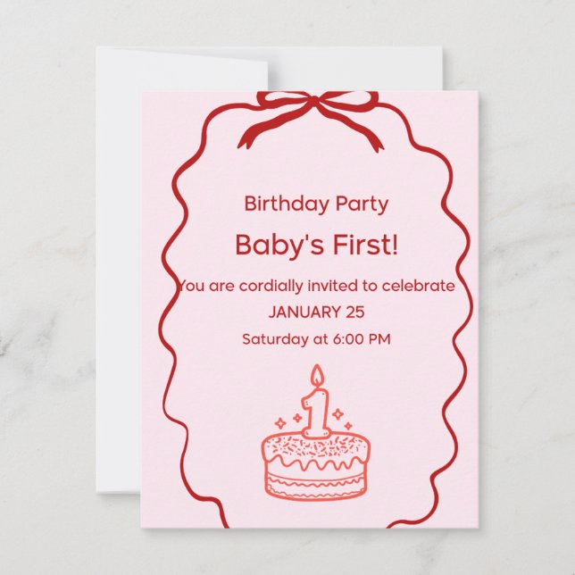 Invitación (Anverso)