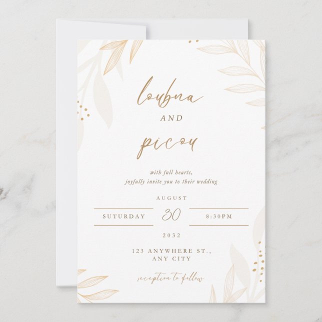 Invitación (Anverso)