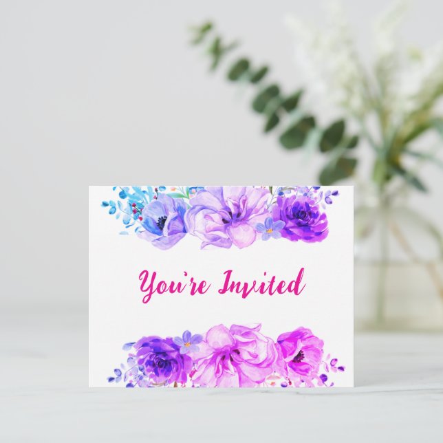 Invitación (Anverso de pie)