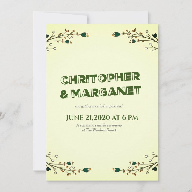 Invitación (Anverso)