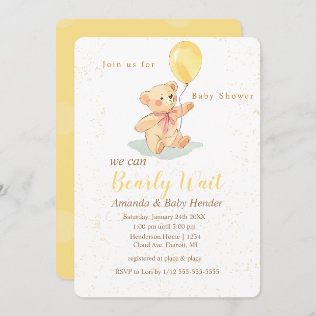 Invitación (Anverso / Reverso)