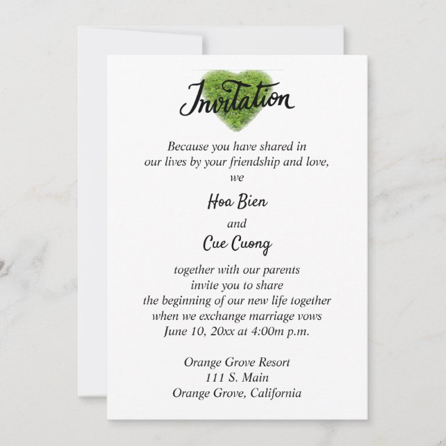 Invitación (Anverso)