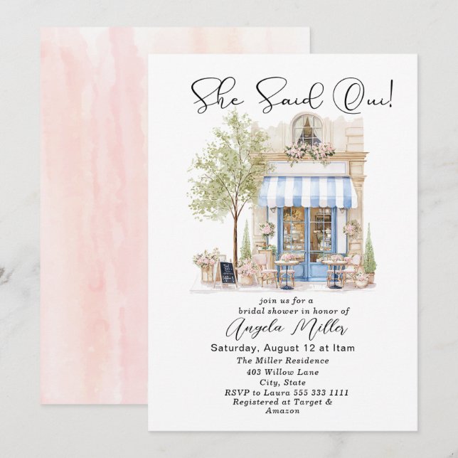 Invitación (Anverso / Reverso)