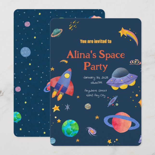 Invitación (Anverso / Reverso)