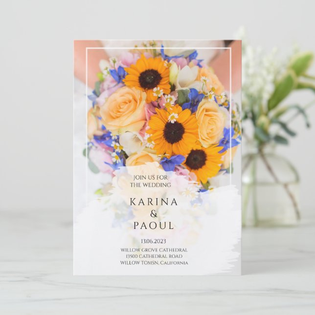 Invitación (Anverso de pie)