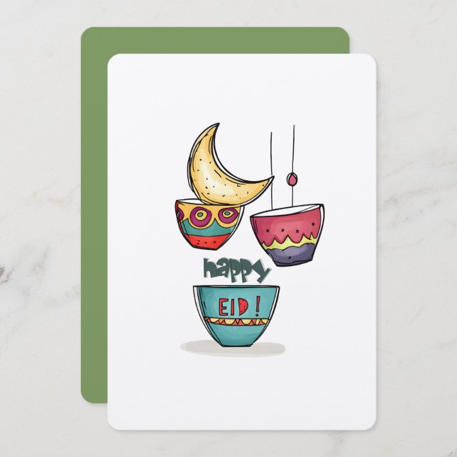 Invitación ・・ س・・・ك・・・・・・・ن・・・・・・・・・・・・・・・ - Feliz Eid (Anverso / Reverso)