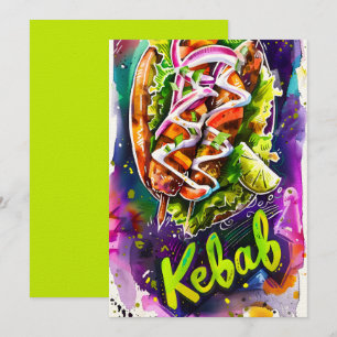 Invitación ・ ش ك・・Kebab Cocina Árabe Juicana