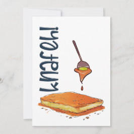 Invitación ك ن ف・árabe Knafeh Kunafeh