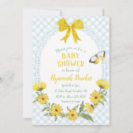 Invitación 001 Cielo Azul Amarillo Margarita Lazo Cuadro de B