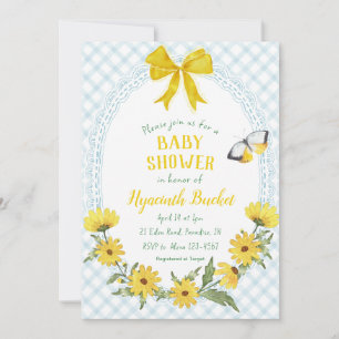 Invitación 001 Cielo Azul Amarillo Margarita Lazo Cuadro de B