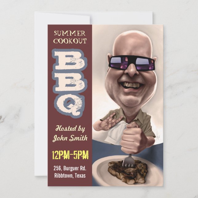 Invitación 001 del Bbq (Anverso)
