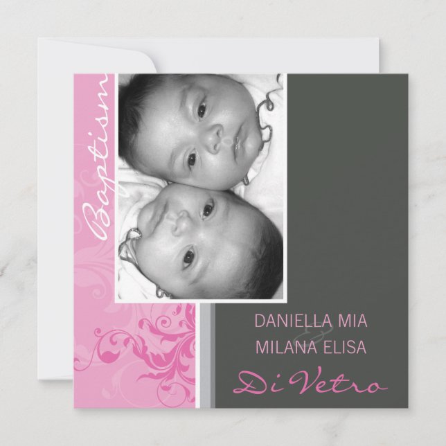 Invitación 020 DISEÑO PERSONALIZADO :: jaime v3 (Anverso)