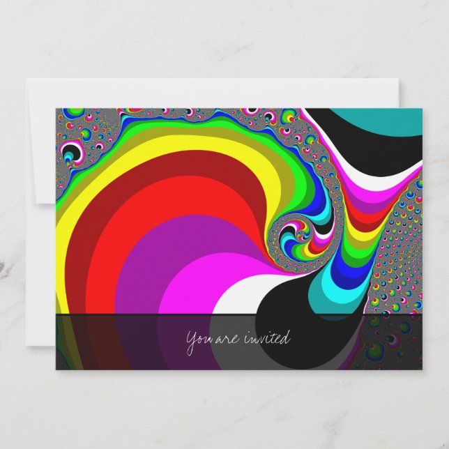 Invitación 040 Obama - Arte Fractal (Anverso)