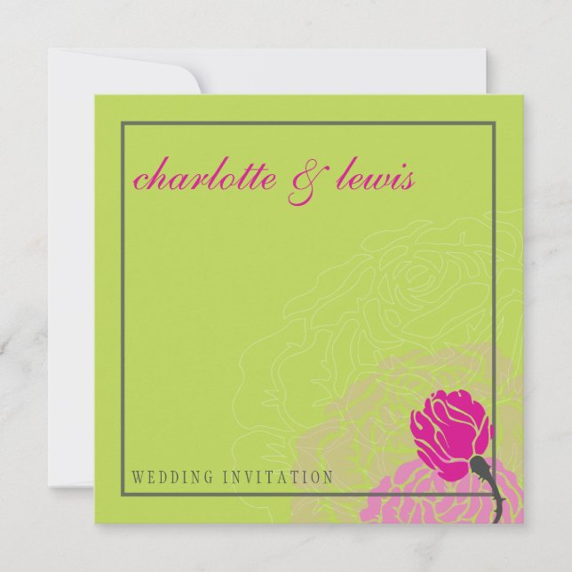 Invitación 047-Laura :: BODA INVITA :: elegante rosa (Anverso)