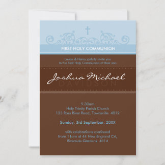 Invitación 068 Lisa :: PRIMERA COMUNIÓN INVITA - 3P elegante