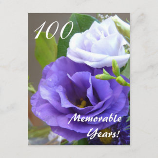 Invitación ¡100 Años memorables!-Celebración de cumpleaños