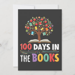 Invitación 100 días en los libros de los profesores de libros