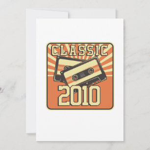 Invitación 10.º regalo de cumpleaños para niños y Chicas naci